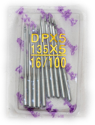 EASYSEW DP16 PACK OF 1 Machine Sewing Needle(Regular Point Needle DP16 135X5 Pack of 1)