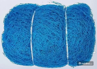 Azure Cricket Net Keepning/Batting Practice Size Blue 50*10 Feet cricket net Cricket Net(Blue)
