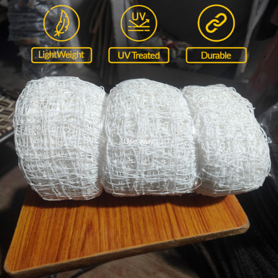 Use way AntiBird Net /Pigeon Net 12Ft x 8Ft(96 SQ.Ft)Nylon Net For Balcony/ Camping Net Bird Net(White)