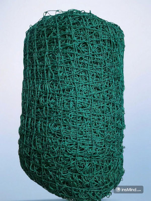 STYRKR Cricket Game Nylon Net Feet Ground Boundart and Practice@31 Cricket Net(Blue)
