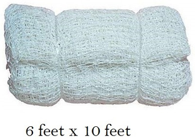 HouseOfCommon 6 Foot X 10 Foot In 60 Sq.Ft White Color Anti Bird Net Camping Net(White)