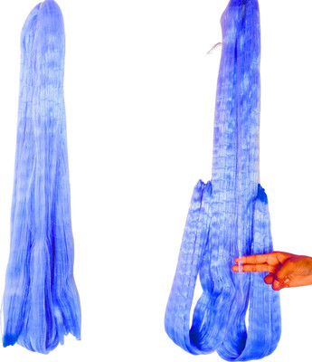 NETKING 2.5 Finger 60mm Mesh Fishing Gillnet – Twine 015, 10ft x 250–300ft, Raw Jaal Fishing Net(Blue)