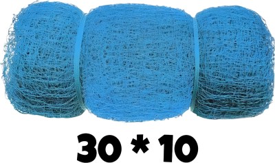 I2SERVICES 30X10 NYLON HDPE Cricket Net(Blue)