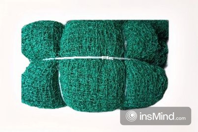 Azure Cricket Firm Net 50x10 Feet Cricket Net(Green)