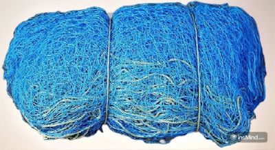 Azure 80x10 Feet Cricket Nylon Heavy-Duty Skill Net Cricket Net(Green)