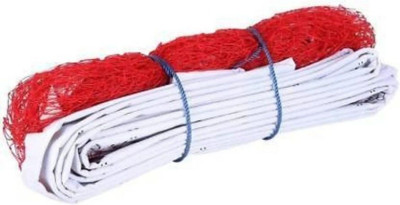 Krishav Trading FK_Sports Net_144 Badminton Net Badminton Net(Red)