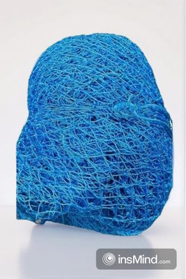 Acronet Cricket Training Nylon Net 100x10 Feet Cricket Net(Blue)