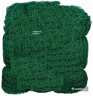 Acronet Cricket Net Keepning/Batting Practice Size green 90*10 Feet Cricket Net(Green)