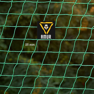 Amur Anti Bird Net / Garden Net 10 x 20 Feet 200 SQ FT HDPE Nylon Balcony Net Hiking Net(Green)