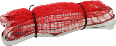 Supreme Badminton Net All Nylon Thick (Pack Of 1) Badminton Net(Red)