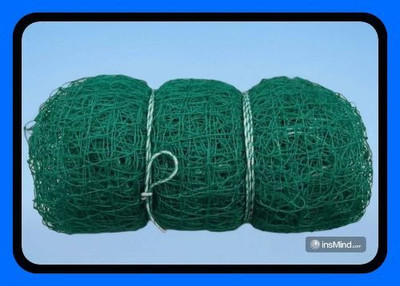 Acronet New_Cricket Sports Nylon Net 40x10 Feet-N Cricket Net(Green)