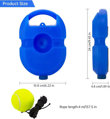 tenDK Tennis Ball Cricket Net(Blue)