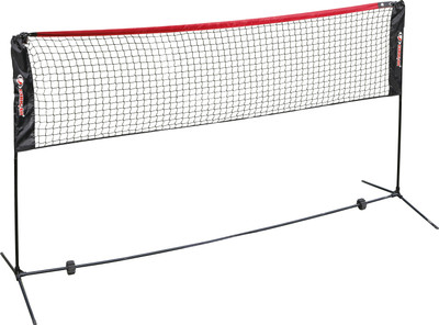 COUGAR badminton net , badminton net nylon , badminton net 4 side tape Badminton Net(Red, Black)