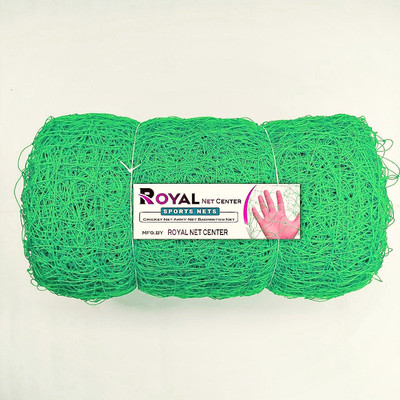 ROYALNETCENTER Cricket Net 30x10 Nylon Cricket Net(Green)