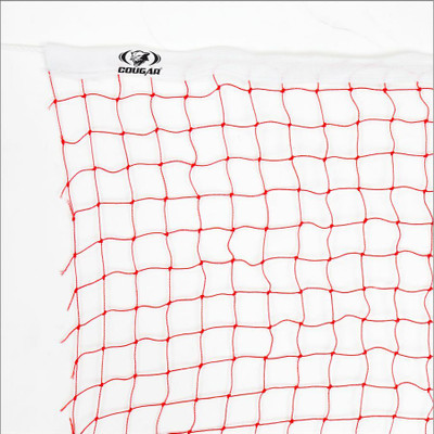 COUGAR ECO Badminton Net for Outdoor, Indoor or Badminton Sports, School, Beach Badminton Net(Red)
