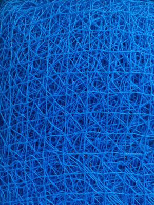 Amz Sports Nets 15FtX80Ft Cricket Practice Cage Ne1.m(18ply) Terrace Backyard Outdoor Ground Cricket Net(Blue)