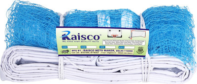 RAISCO 516F Sky Blue Nylon Badminton Net(Blue)