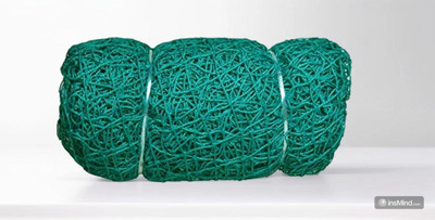 Acronet Cricket Nylon Top-Notch Net size 50x10 Deet Cricket Net(Green)