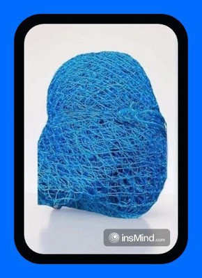 Azure ZNew_Cricket Training Nylon Net 100x10 Feet-N Cricket Net(Blue)