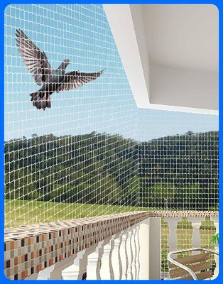 Acronet New_100x10 Foot Anti Bird Net & Window Protection Camping Net (White) Bird Net(White)