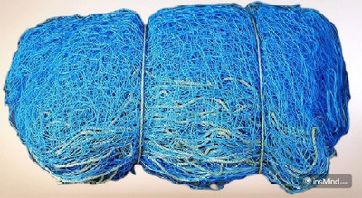 Azure Cricket Nylon Advanced Net size 90x10 Feet Cricket Net(Green)