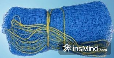 Azure Cricket Nylon Exercise Net 60x10 Feet Cricket Net(Blue)