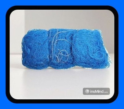 Acronet New_Cricket Nylon Sturdy Net 90x10 Feet-N Cricket Net(Blue)