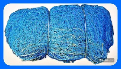 Azure ZNew_Cricket Nylon Resilient Net 70x10 Feet Cricket Net(Green)