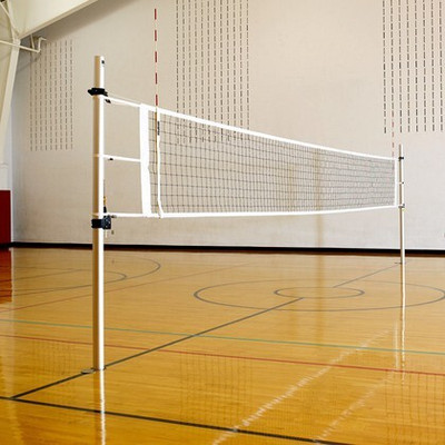 Dinetic Orignal Nylon Volleyball Net Tap Pack of 1 Net Volleyball Net(Black, White)
