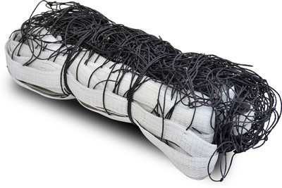 P. K SPORTS Heavy Duty Volleyball Net Nylon Volleyball Net(Black)
