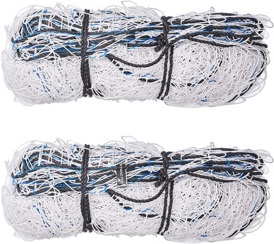 PROZONE Black Nylon International Quality Hand Ball Tournament Net Football Net(White)