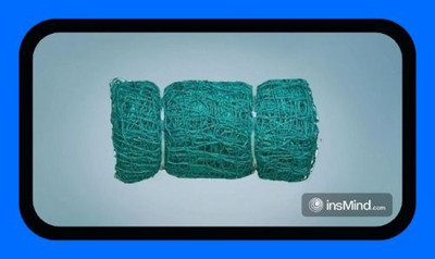 Acronet New_Cricket Nylon Reliable Net 40x10 Feet-N Cricket Net(Blue)