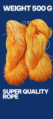 BAIDYA FISHNETS FISHING CAST NET ROPE WEIGHT 500 G SUPER QUALITY TEK Fishing Net(Orange)
