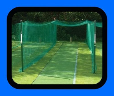 Gulshan Sports Gs_Cricket net for home practice :- Size 50x10 Feet-N Cricket Net(Green)