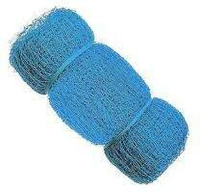 mssports Nylon 90x10 Feet Ground Boundary And Practice Cricket Net BLUE WITH INTER LOCK Cricket Net(Blue)
