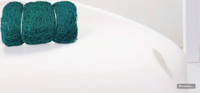 Azure 80x10 Feet Cricket Nylon Master Training Net Cricket Net(Green)