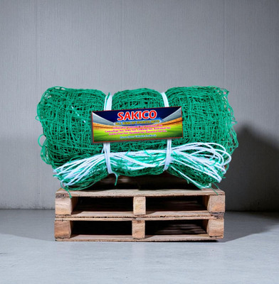 Sakico Cricket Net 30x10 Practice Boundry net Cricket Net(Green)