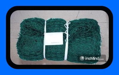 Acronet New_Cricket Batting Practice Net for Regular Training Netting __012-N Cricket Net(Green)
