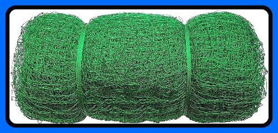 Acronet New_Nylon 12x100 Feet Ground Boundary And Practice NET-N Cricket Net(Green)
