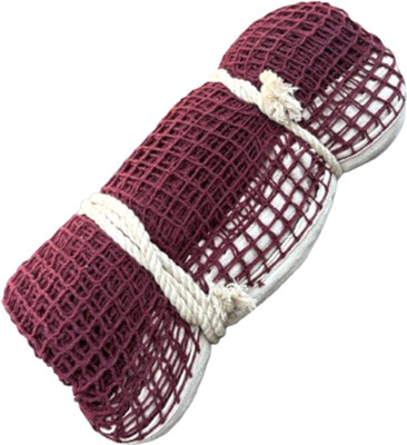 KAPY Cotton Badminton Net Brown for Practice and Fun for Kids Adults Professionals Badminton Net(Brown)