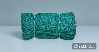 Dabodiya Cricket Nylon Resilient Net 30x10 Feet Cricket Net(Blue)