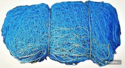 Azure 100x10 Feet Cricket Nylon Super Net Cricket Net(Green)
