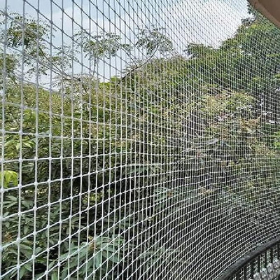 P Enterprises AntiBird Net / Net 10 Ft. x 6 Ft.(60 SQ.Ft.)Nylon Net For Balcony/ Camping Net(White)