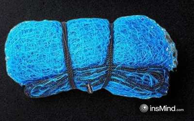Azure Cricket Field Net 100x10 Feet Cricket Net(Blue)