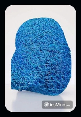 Acronet Cricket Training Nylon Net 100x10 Feet-N Cricket Net(Blue)