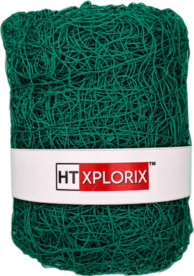 HT XPLORIX 100x10 Feet Nylon Cricket prectice net green colour thickness 1.5mm Cricket Net(Green)