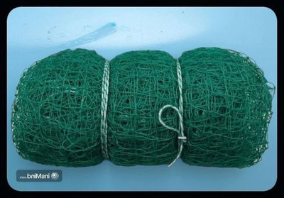 clickon Co_RNew_Cricket Play Nylon Net 30x10 Feet-N Cricket Net(Green)