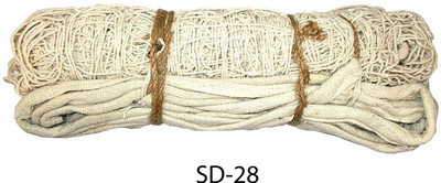 Krishav Trading FK_Best Quality Volleyball Net Cotton SD-28 Volleyball Net(White)