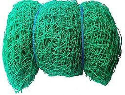mssports Nylon 60x10 Feet Ground Boundary And Practice Cricket Net GREEN WITH INTER LOCK Cricket Net(Green)