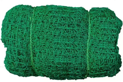 AGCRIC Nylon 10x10 Feet Ground Boundary And Practice Cricket Net (Green) Cricket Net(Green)